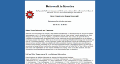 Desktop Screenshot of dubrovnik.cro-marin.com